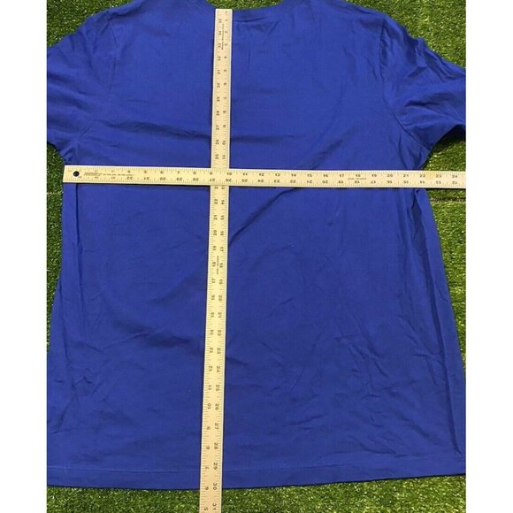 Nike Buffalo Bills shirt mens extra large blue spell out josh allen red NFL X - Picture 10 of 11